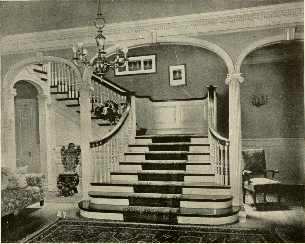 An illustration from Interiors beautiful and the decoration of the home, 1922, leaf 25