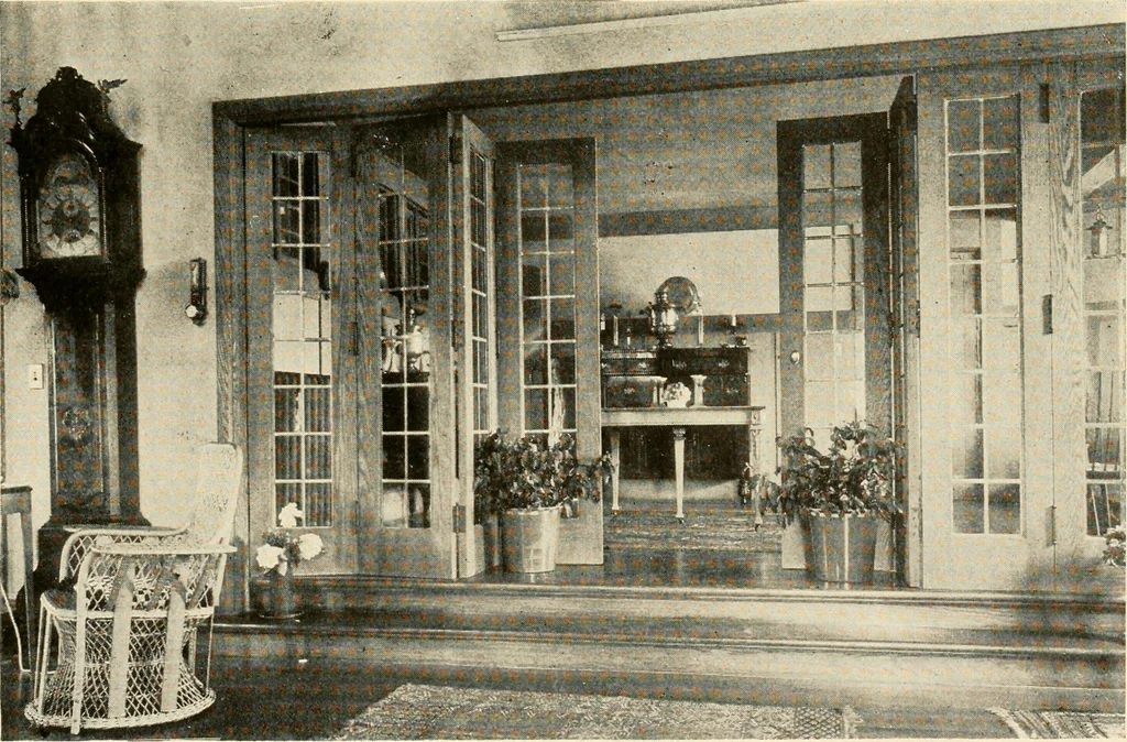 An illustration from Interiors beautiful and the decoration of the home, 1922, leaf 26
