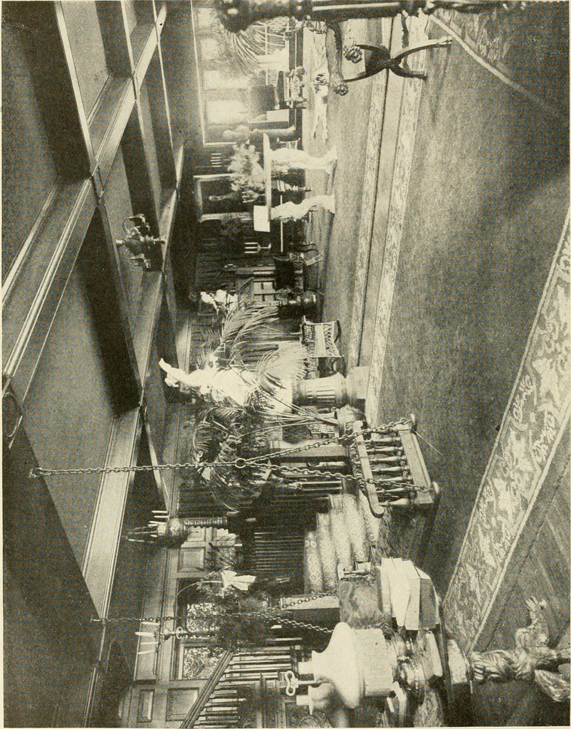 An illustration from Interiors beautiful and the decoration of the home, 1922, leaf 27