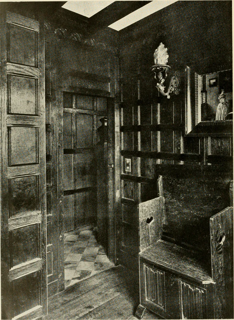 An illustration from Interiors beautiful and the decoration of the home, 1922, leaf 29