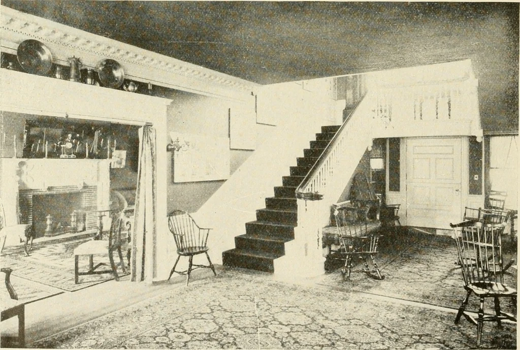An illustration from Interiors beautiful and the decoration of the home, 1922, leaf 31