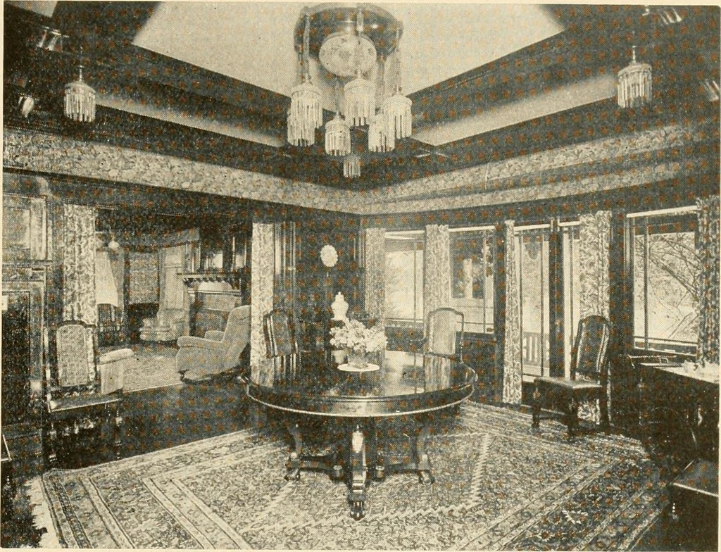 An illustration from Interiors beautiful and the decoration of the home, 1922, leaf 42