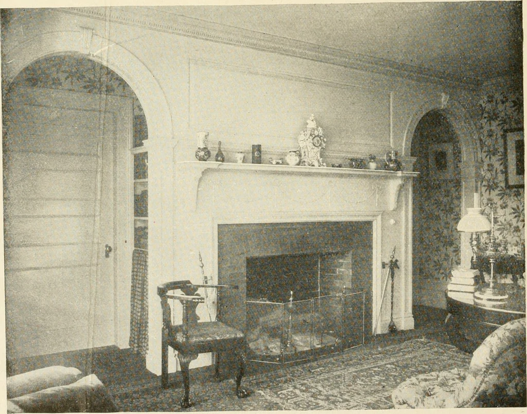 An illustration from Interiors beautiful and the decoration of the home, 1922, leaf 47