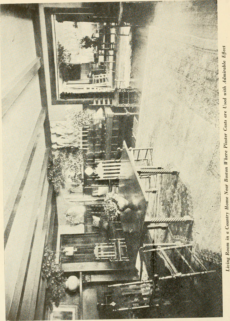 An illustration from Interiors beautiful and the decoration of the home, 1922, leaf 53