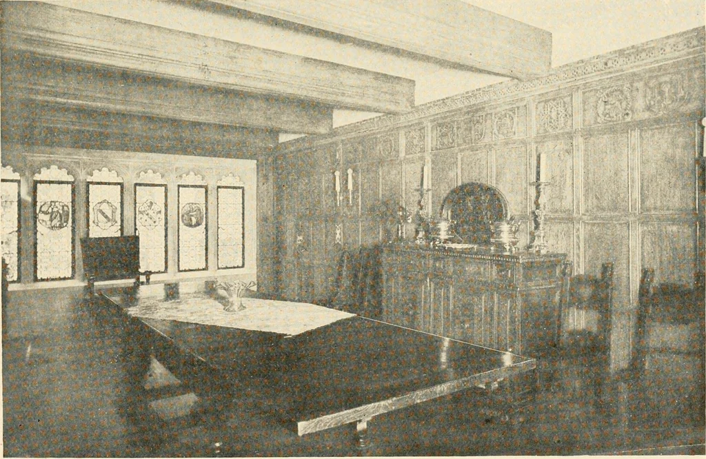 An illustration from Interiors beautiful and the decoration of the home, 1922, leaf 60