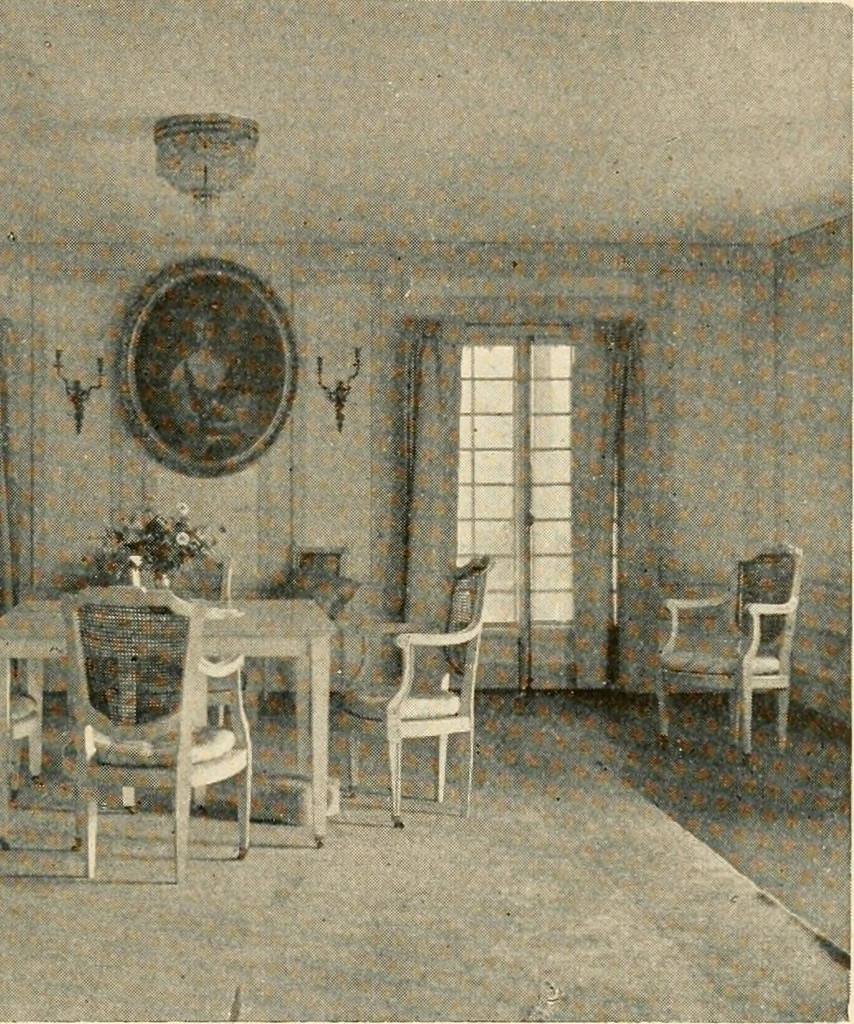 An illustration from Interiors beautiful and the decoration of the home, 1922, leaf 70