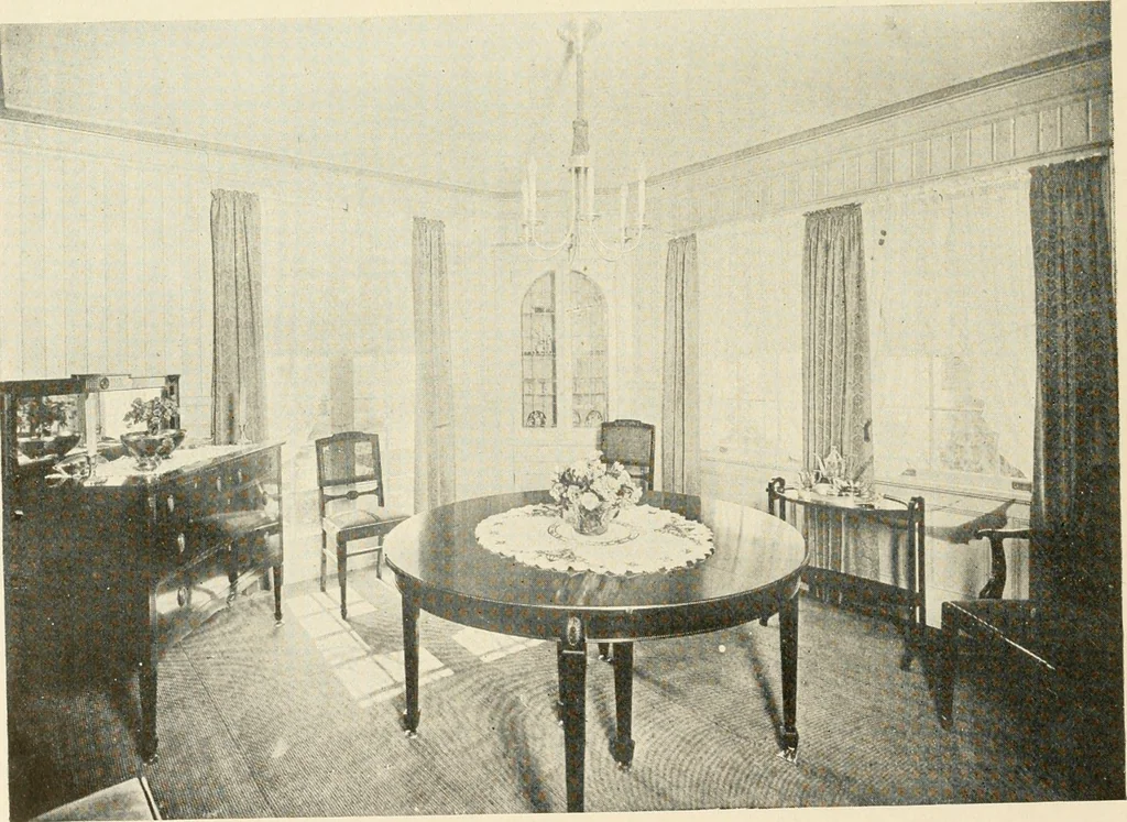 An illustration from Interiors beautiful and the decoration of the home, 1922, leaf 79