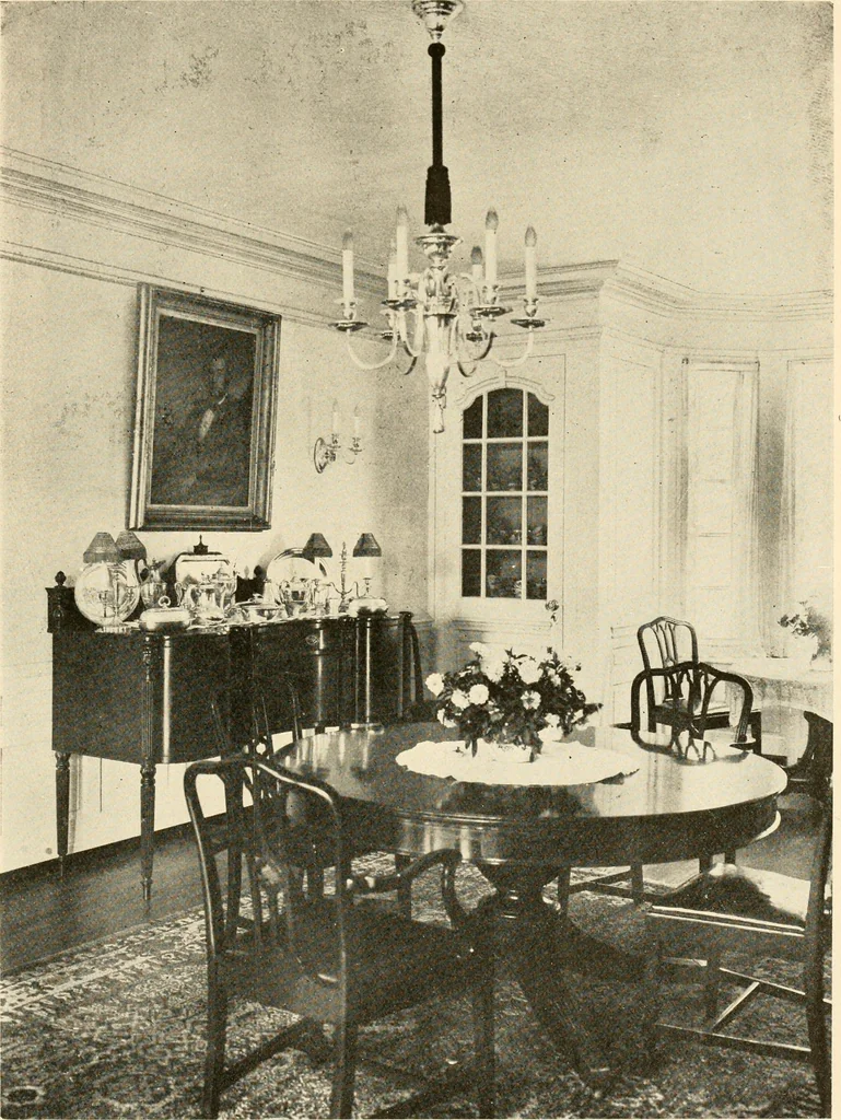 An illustration from Interiors beautiful and the decoration of the home, 1922, leaf 80