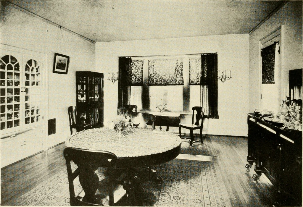 An illustration from Interiors beautiful and the decoration of the home, 1922, leaf 81