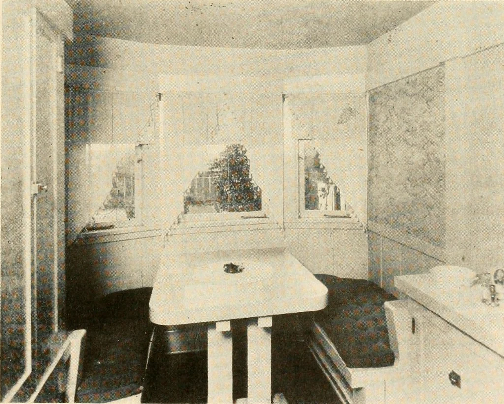 An illustration from Interiors beautiful and the decoration of the home, 1922, leaf 86