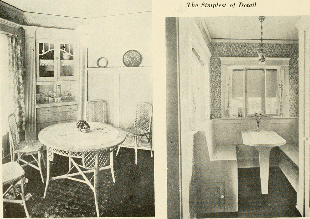 An illustration from Interiors beautiful and the decoration of the home, 1922, leaf 87