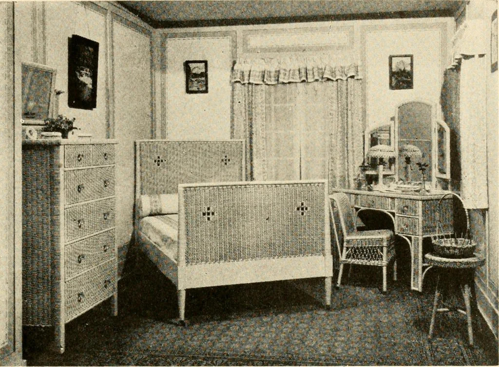 An illustration from Interiors beautiful and the decoration of the home, 1922, leaf 94
