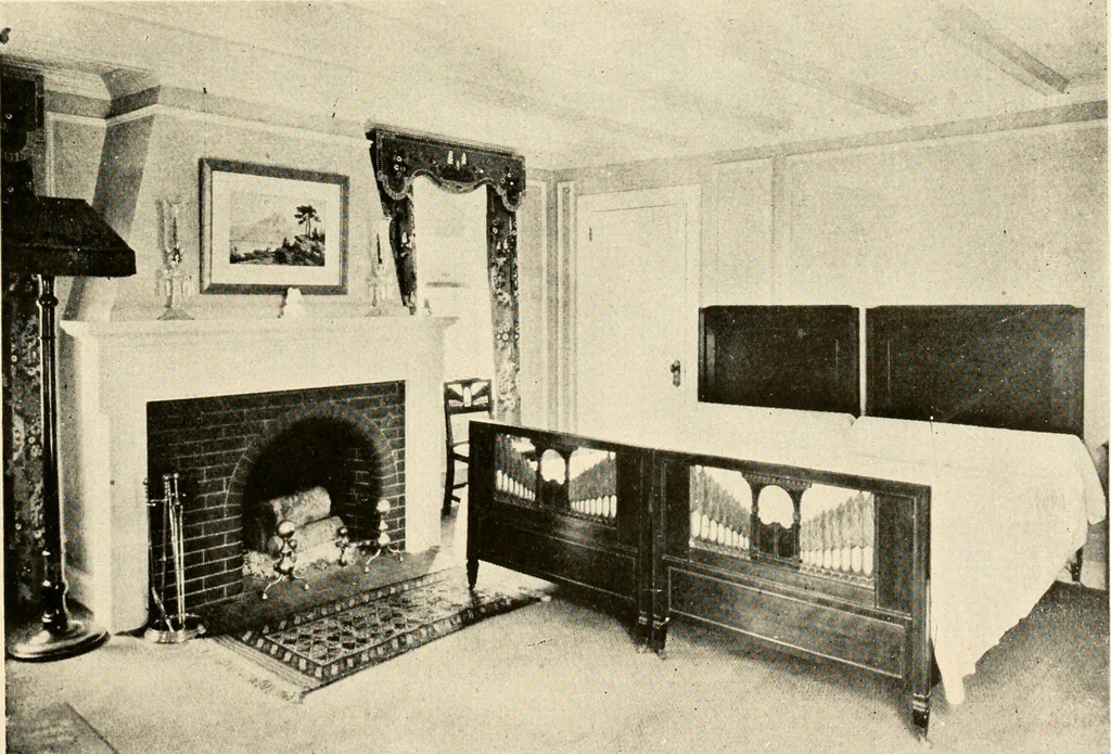 An illustration from Interiors beautiful and the decoration of the home, 1922, leaf 94