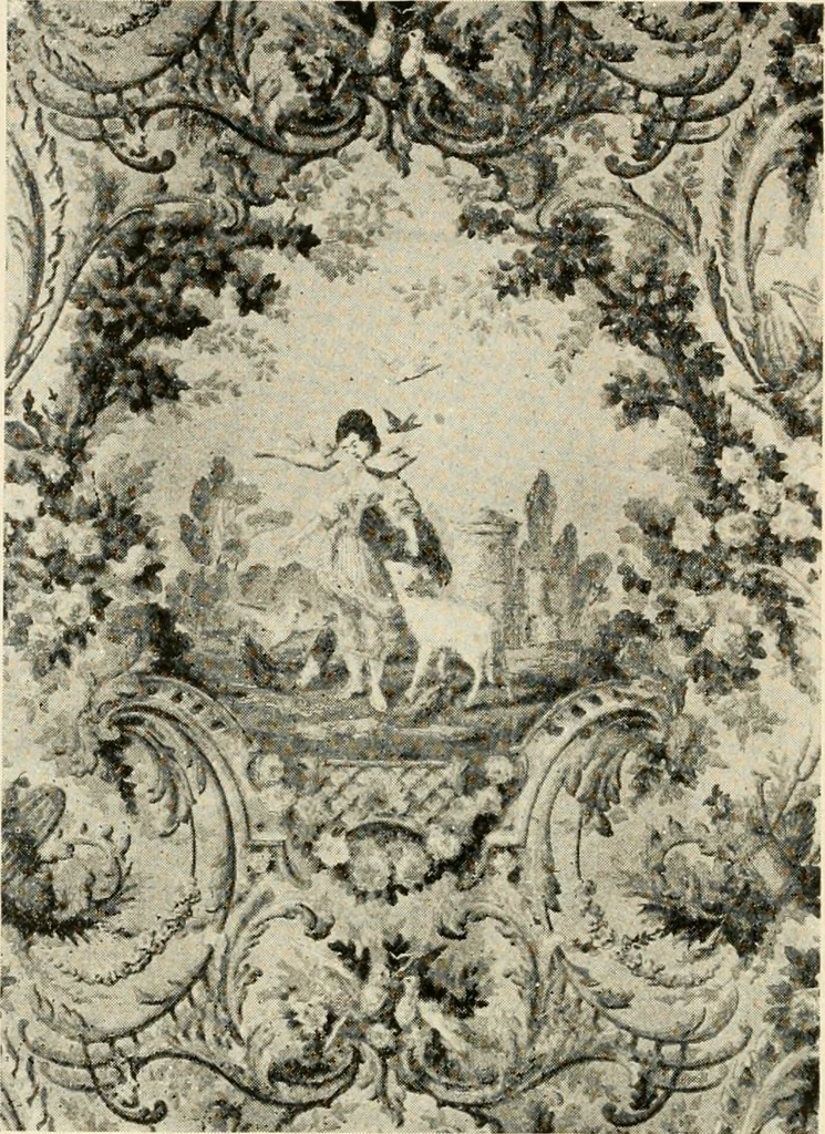 An illustration from Interiors beautiful and the decoration of the home, 1922, leaf 95
