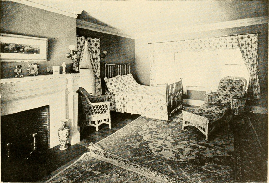 An illustration from Interiors beautiful and the decoration of the home, 1922, leaf 98