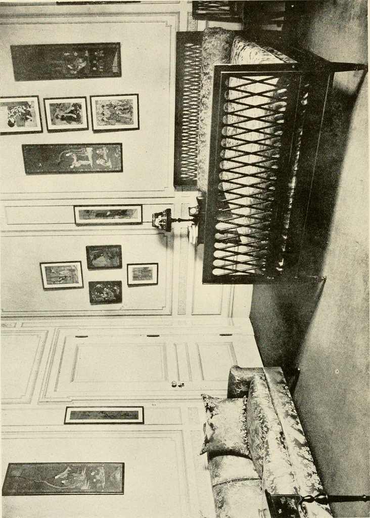 An illustration from Interiors beautiful and the decoration of the home, 1922, leaf 99