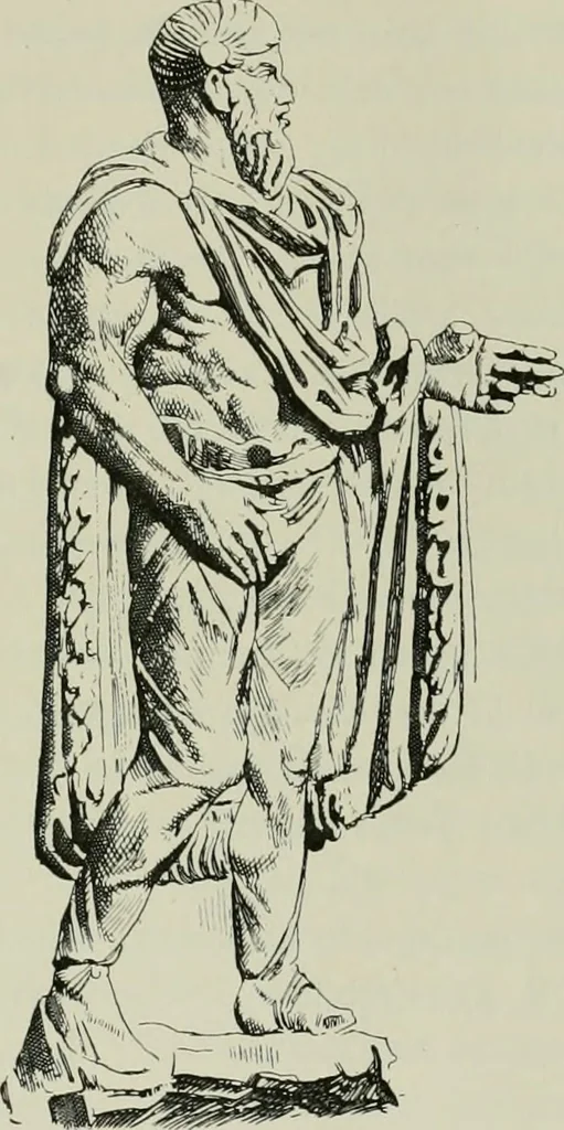 An illustration from Intermezzi; kunstgeschichtliche Studien .., 1896, leaf 84