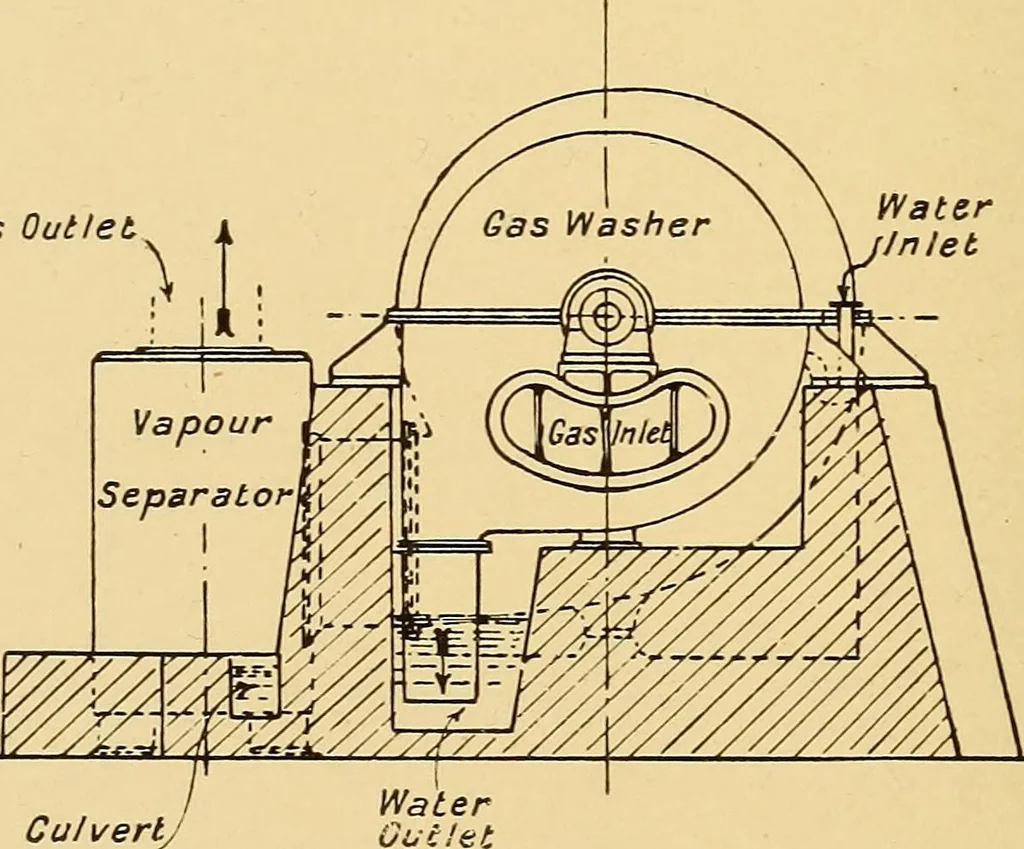 An illustration from The internal combustion engine; being a text book on gas, oil and petrol engines, for the use of students and engineers, 1909, leaf 235