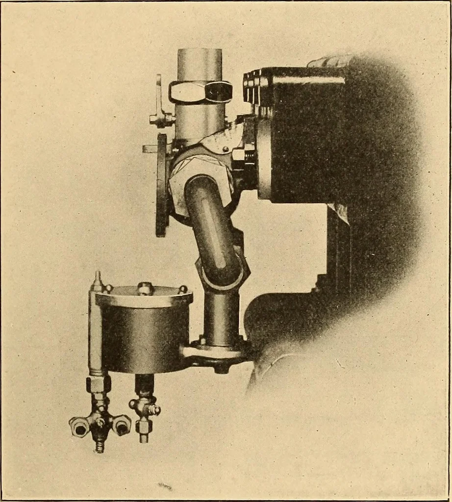 An illustration from The internal combustion engine; being a text book on gas, oil and petrol engines, for the use of students and engineers, 1909, leaf 280