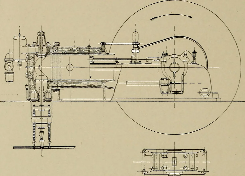 An illustration from The internal combustion engine; a text-book for the use of students and engineers, 1915, leaf 139