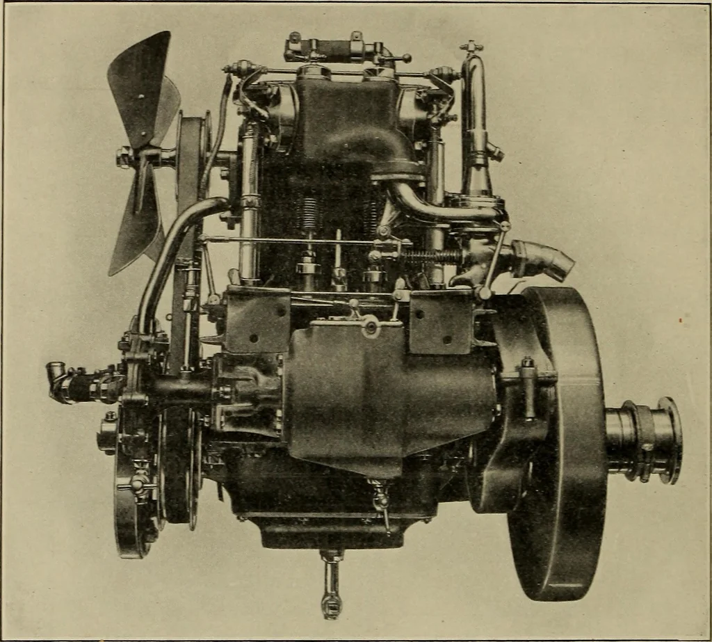 An illustration from The internal combustion engine; a text-book for the use of students and engineers, 1915, leaf 265