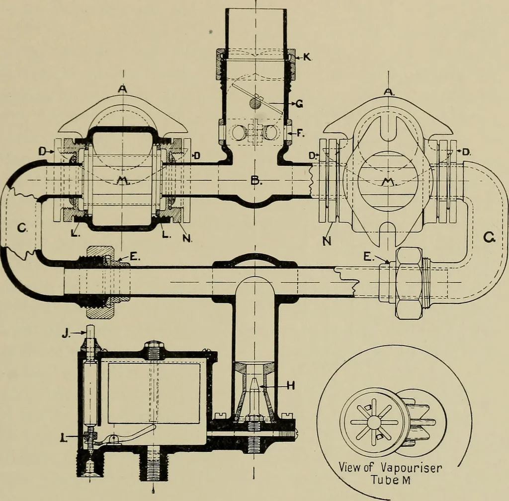 An illustration from The internal combustion engine; a text-book for the use of students and engineers, 1915, leaf 278
