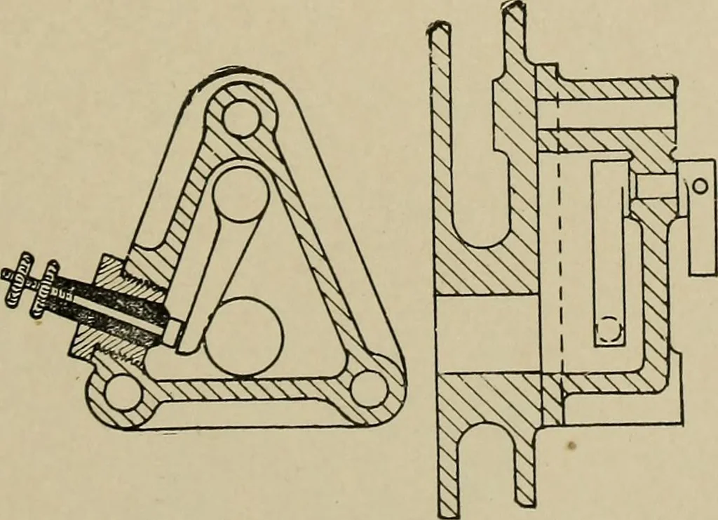 An illustration from The internal combustion engine; a text-book for the use of students and engineers, 1915, leaf 292