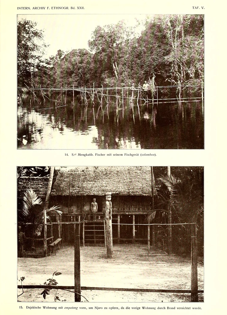 An illustration from Internationales Archiv für Ethnographie, 1888, leaf 319