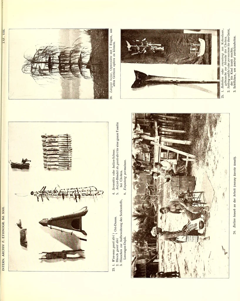 An illustration from Internationales Archiv für Ethnographie, 1888, leaf 325