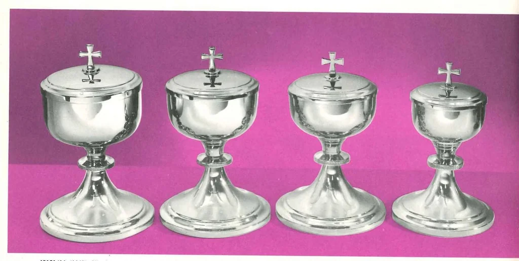An illustration from International SIlver - Sacred Vessels and Church Appointments 1969, 1969, leaf 9