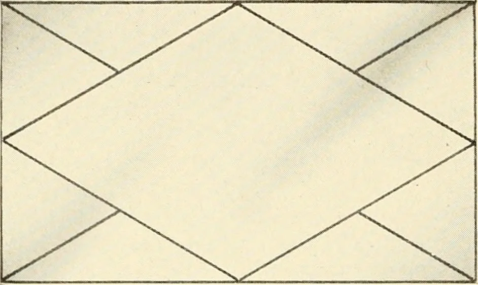 An illustration from International art glass catalogue : art and beveled glass in all its branches : church, memorial, society and domestic windows, Art Nouveau, prism, mitre beveled plate, leaded bevel, etc., 1914, leaf 5