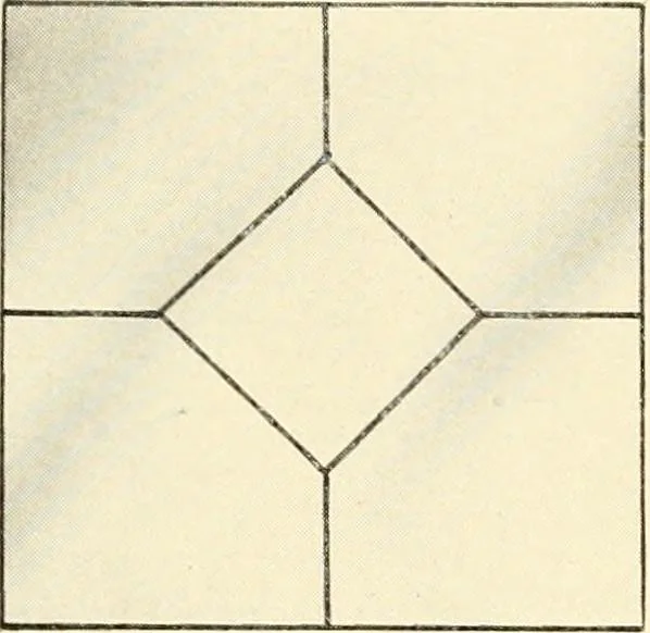 An illustration from International art glass catalogue : art and beveled glass in all its branches : church, memorial, society and domestic windows, Art Nouveau, prism, mitre beveled plate, leaded bevel, etc., 1914, leaf 5