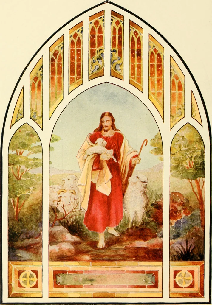 An illustration from International art glass catalogue : art and beveled glass in all its branches : church, memorial, society and domestic windows, Art Nouveau, prism, mitre beveled plate, leaded bevel, etc., 1914, leaf 65