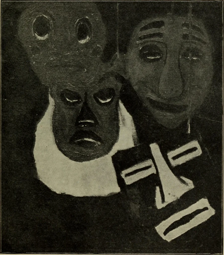 An illustration from Internationale Kunstausstellung des Sonderbundes Westdeutscher Kunstfreunde und Künstler zu Cöln, 1912, 1912, leaf 206