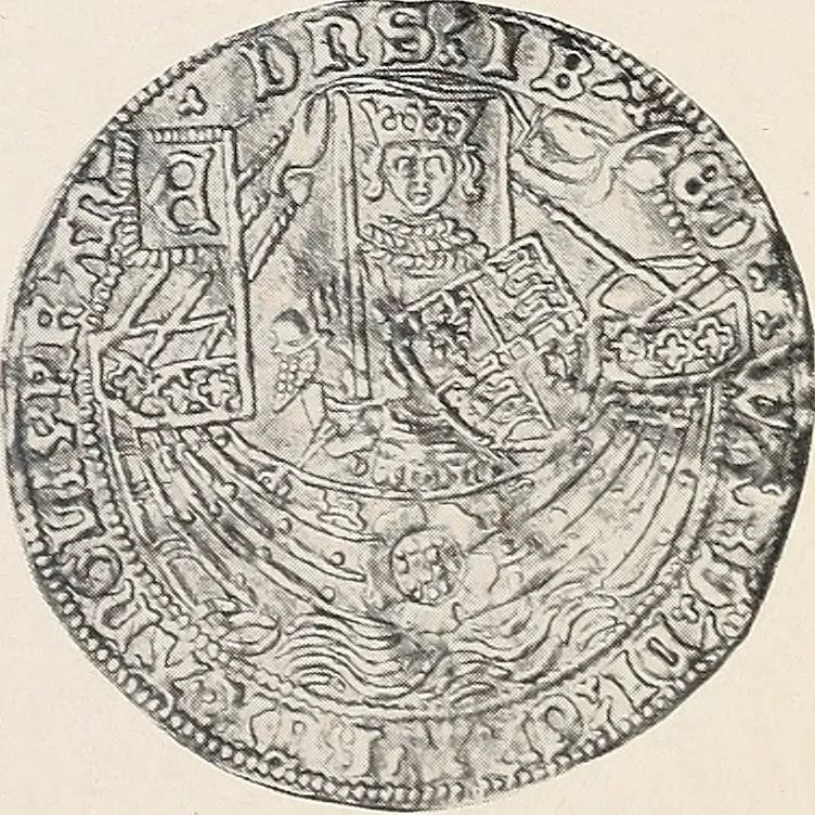 An illustration from International medallic exhibition of the American numismatic society, opening on the twelfth of March, 1910. Catalogue (coins), 1910, leaf 26