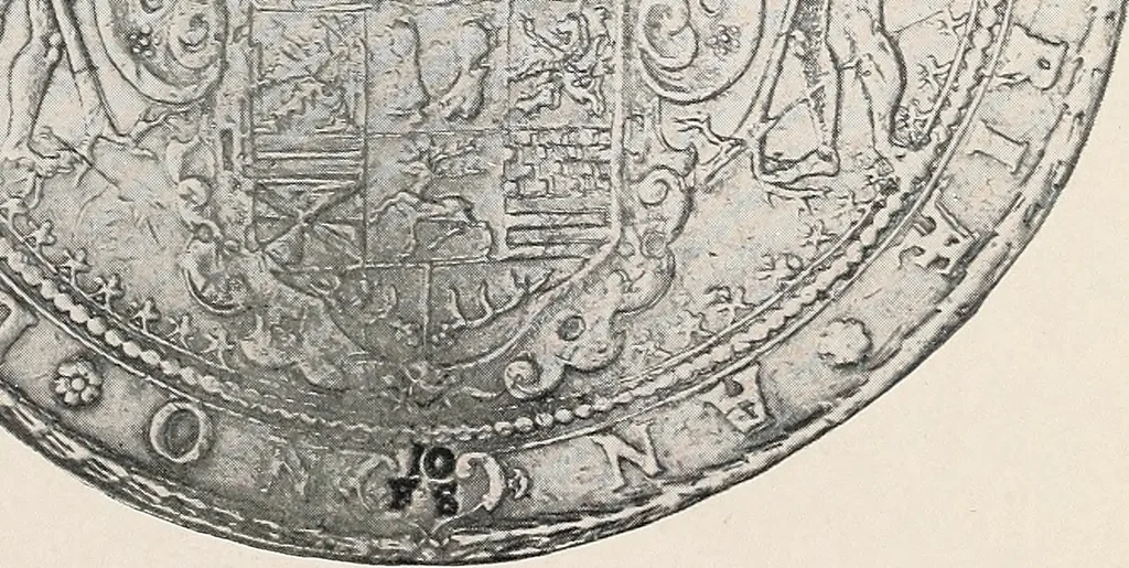 An illustration from International medallic exhibition of the American numismatic society, opening on the twelfth of March, 1910. Catalogue (coins), 1910, leaf 34