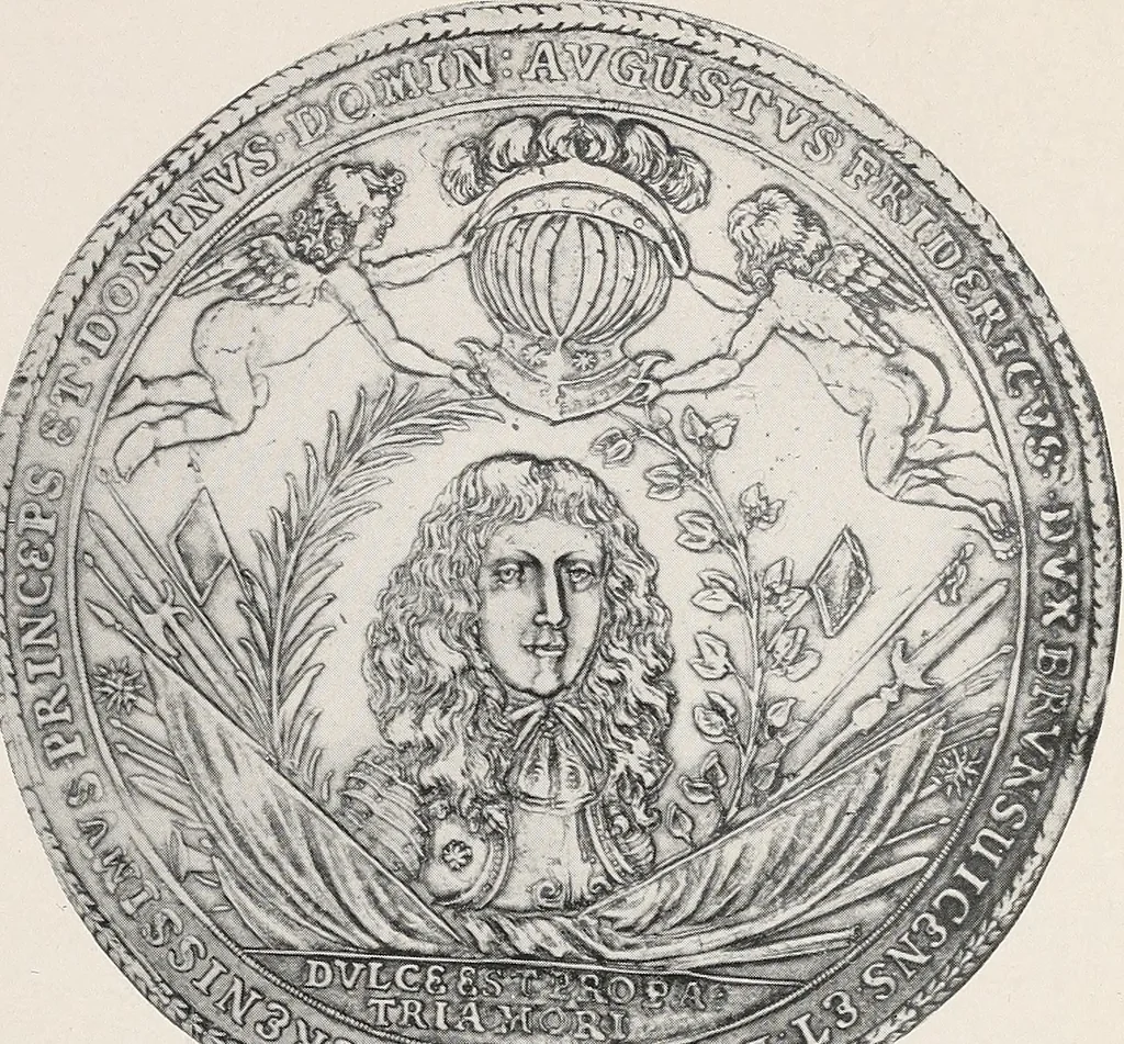 An illustration from International medallic exhibition of the American numismatic society, opening on the twelfth of March, 1910. Catalogue (coins), 1910, leaf 44