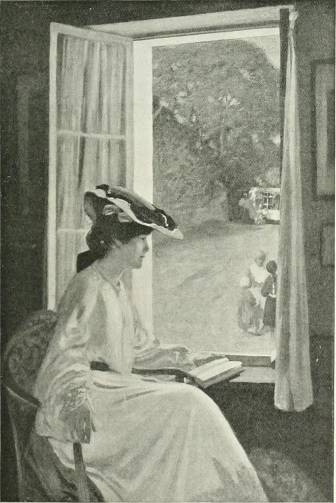 An illustration from International studio, 1897, leaf 108
