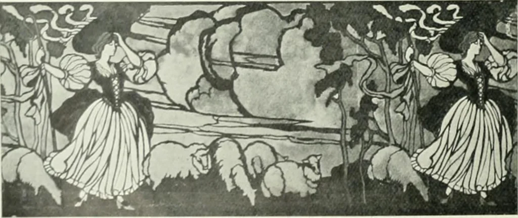 An illustration from International studio, 1897, leaf 115