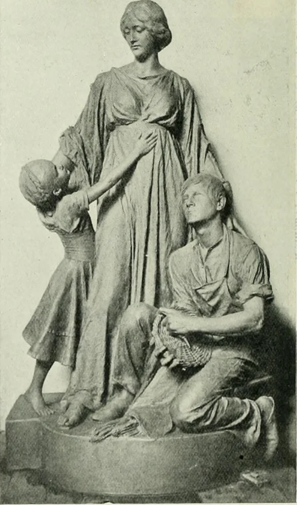 An illustration from International studio, 1897, leaf 123
