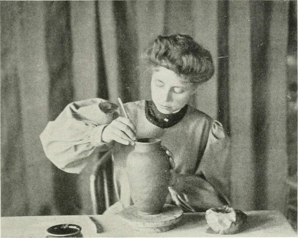 An illustration from International studio, 1897, leaf 166
