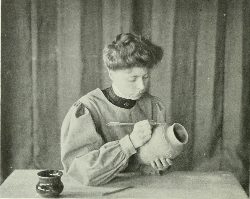 An illustration from International studio, 1897, leaf 167
