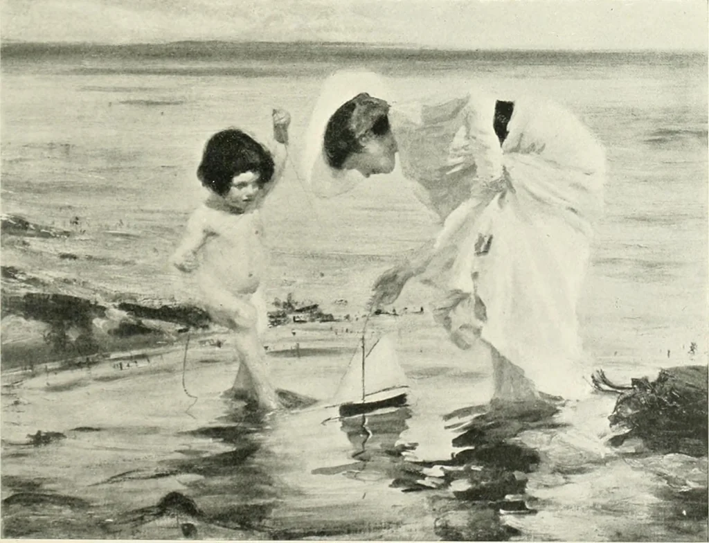 An illustration from International studio, 1897, leaf 174
