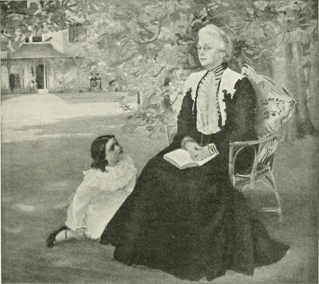 An illustration from International studio, 1897, leaf 176