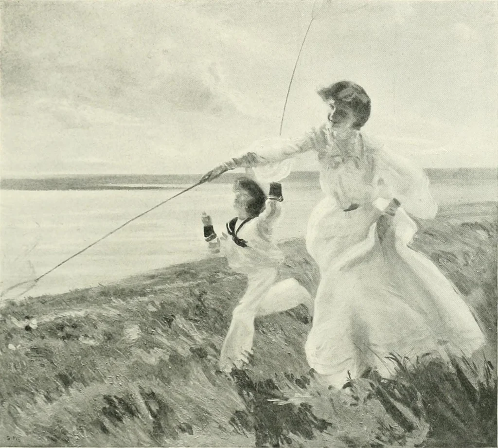 An illustration from International studio, 1897, leaf 178