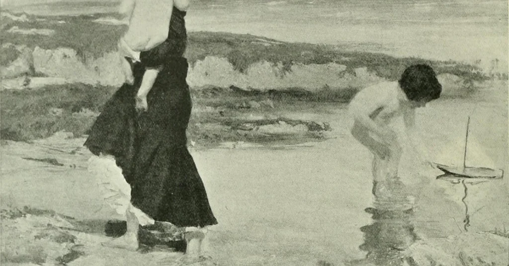 An illustration from International studio, 1897, leaf 179
