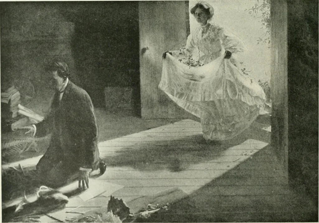 An illustration from International studio, 1897, leaf 179