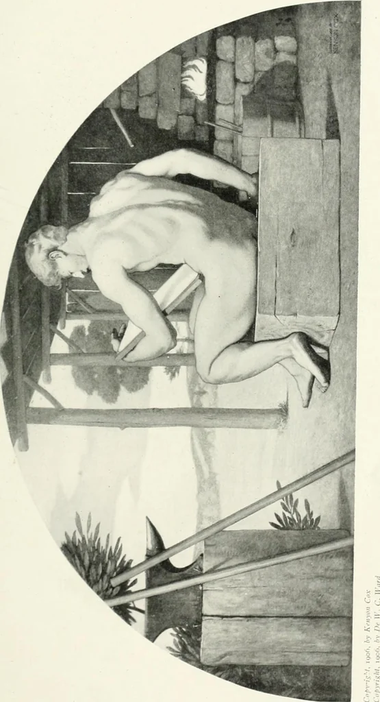 An illustration from International studio, 1897, leaf 18