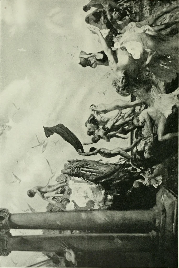 An illustration from International studio, 1897, leaf 181
