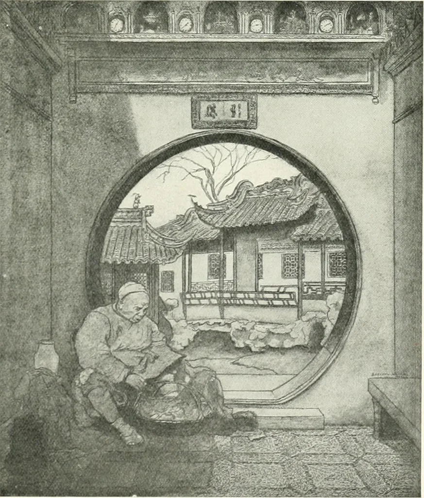 An illustration from International studio, 1897, leaf 196